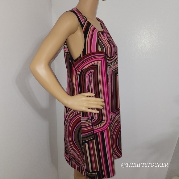Julie Brown retro print dress - Picture 3 of 8